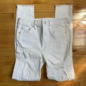 Wild Fable White High Rise Skinny Jeans